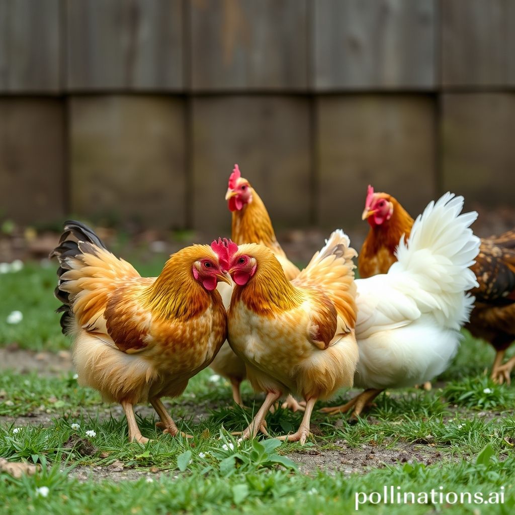 How do chickens pee?
